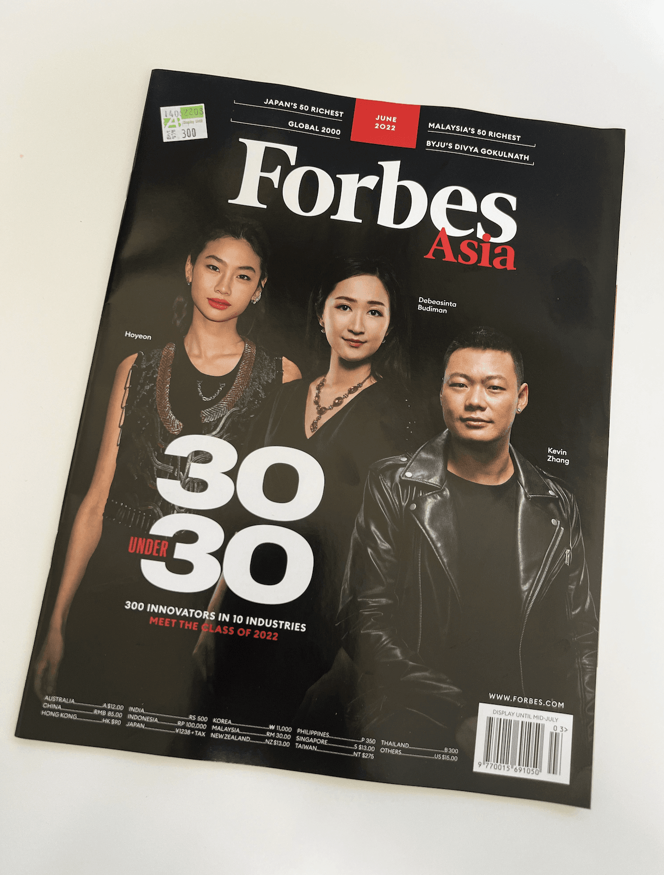 Forbes Asia – CEO Cover