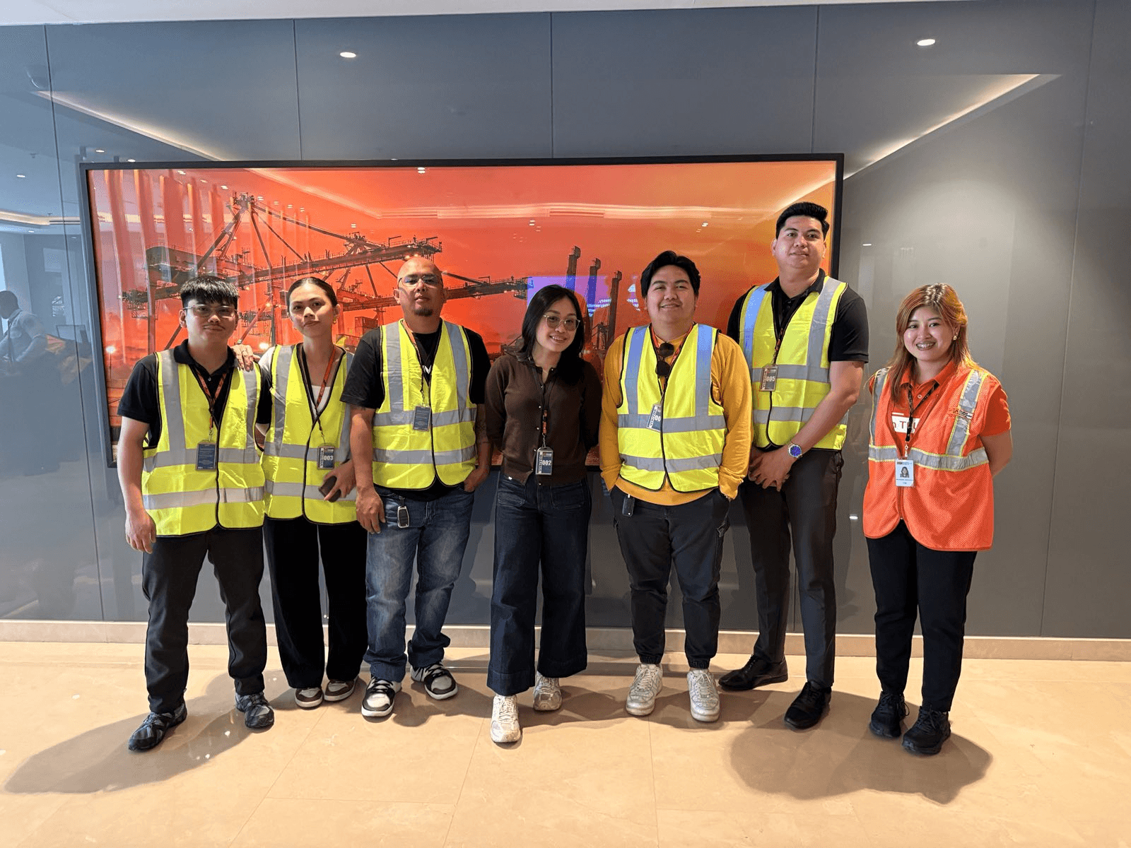 ICTSI terminal operations during the Pra Jiad Logistics Corp. site visit